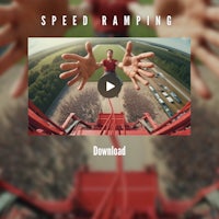 Bungee jumper image used to represent the speed ramping download